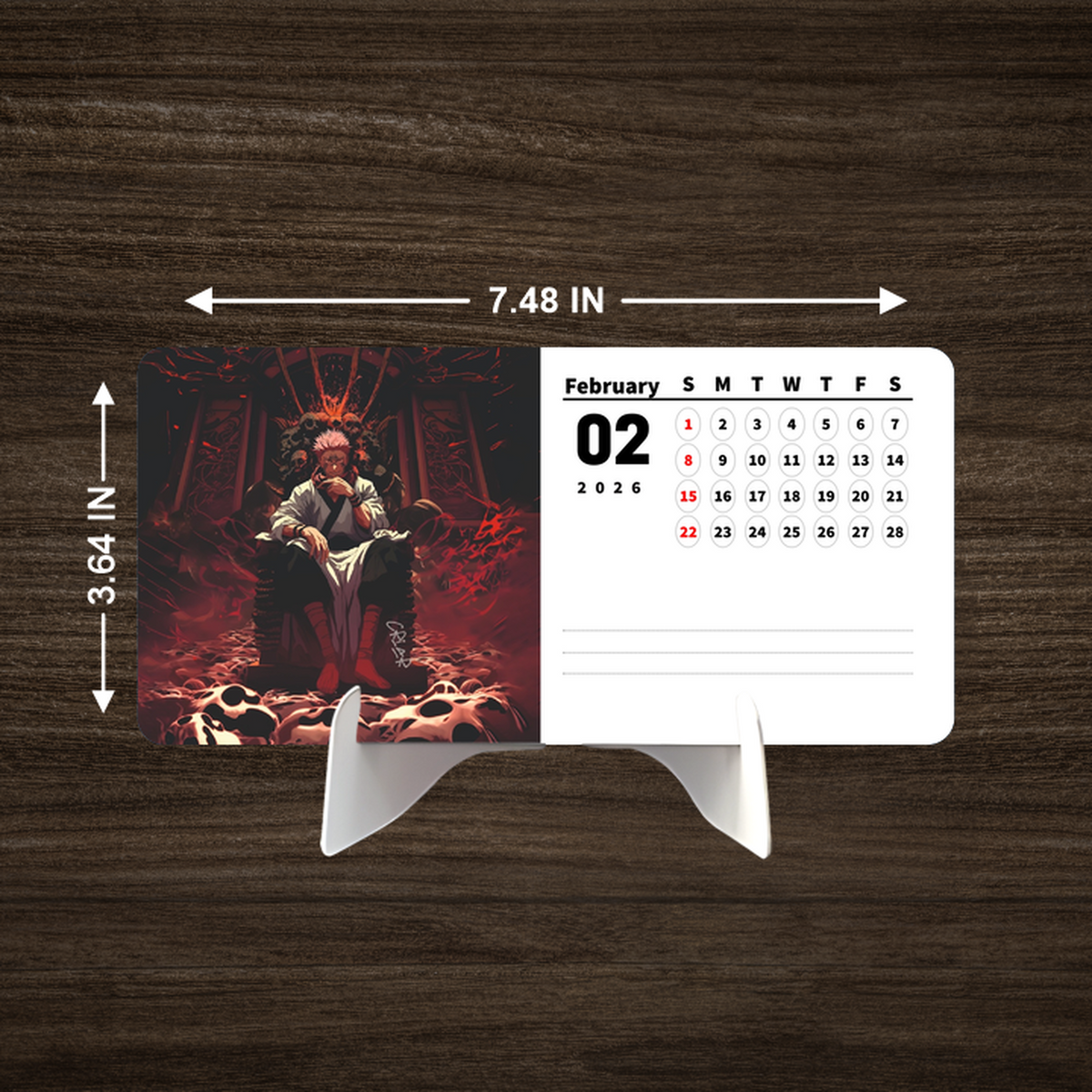 Nightfall Ninja Premium Table Desk Calendar