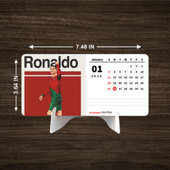 FOOTALL KING Premium Table Desk Calendar