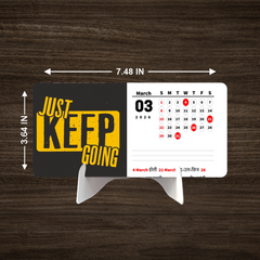 Quotes About Success Premium Table Desk Calendar