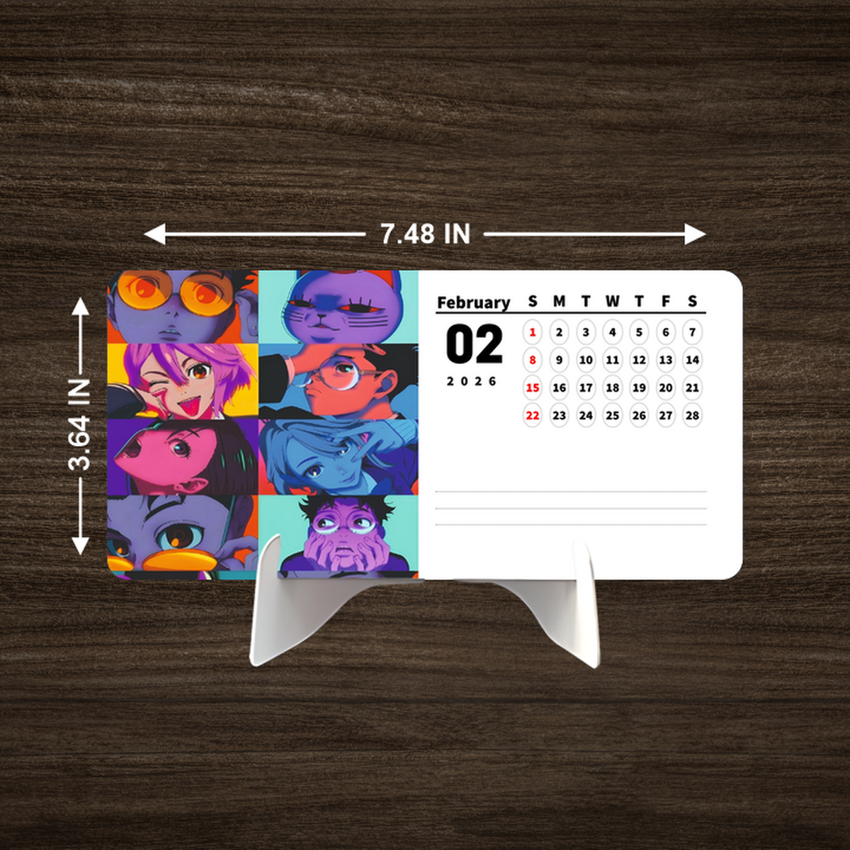 Dan da dan ANIME Premium Table Desk Calendar