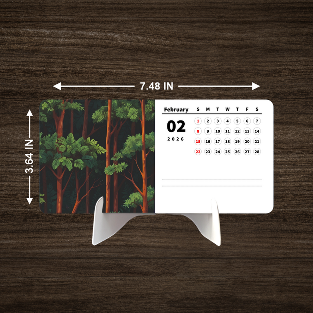 Valley Premium Table Desk Calendar