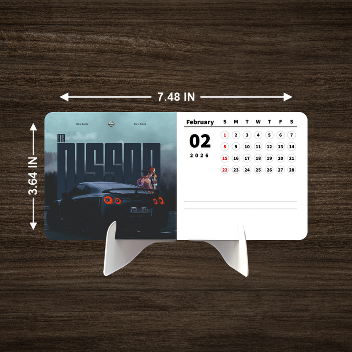 SUPER Collection Premium Table Desk Calendar