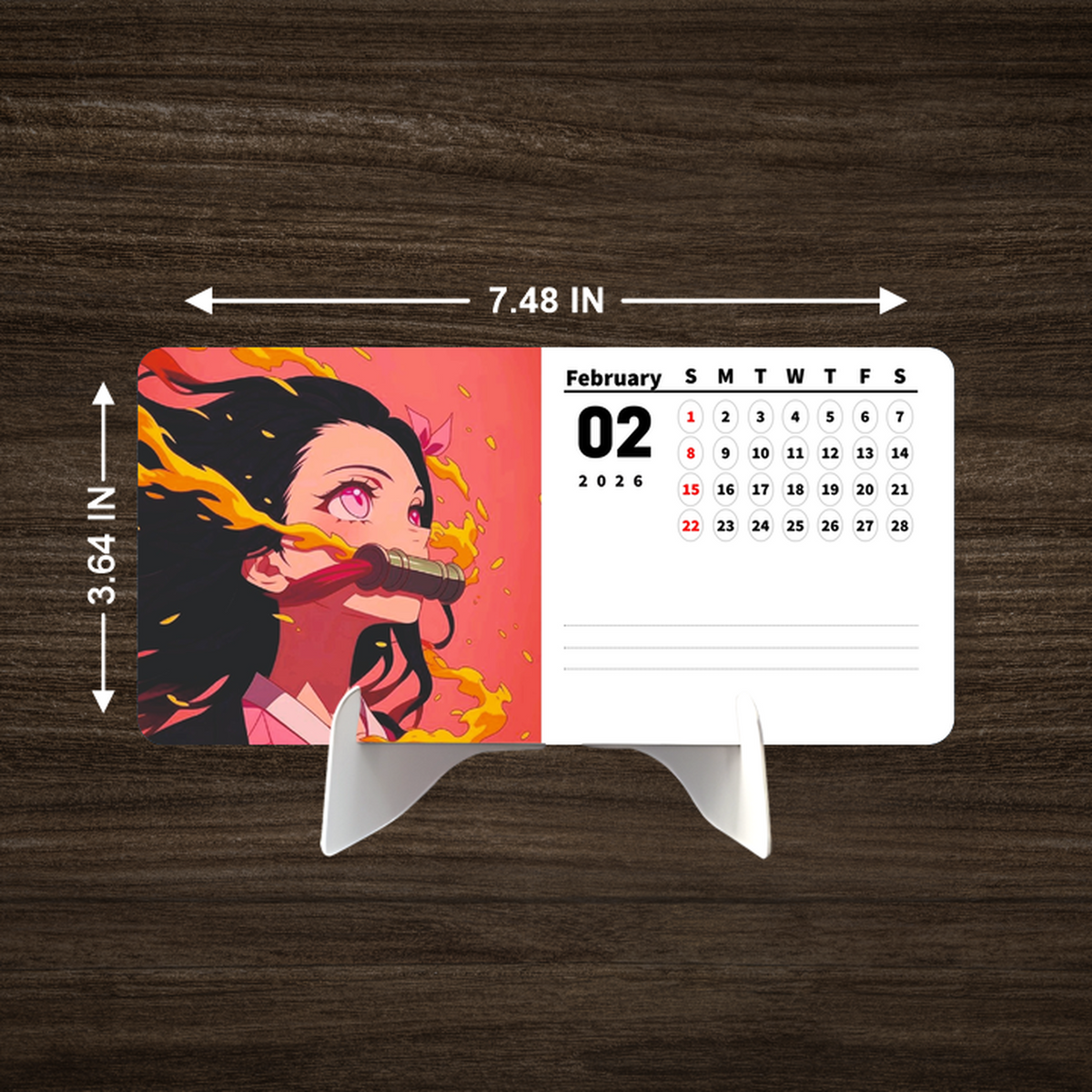Demon Slayer Premium Table Desk Calendar