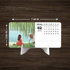 GREEN Valley Premium Table Desk Calendar