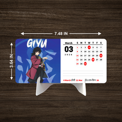 Demon Premium Table Desk Calendar