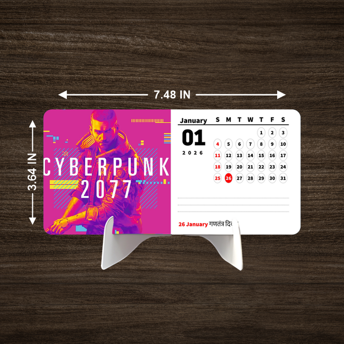 GAME Premium Table Desk Calendar