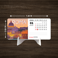 DREAM City Place Premium Table Desk Calendar