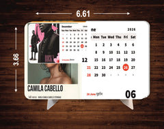 GLOBAL POPS Premium Table Desk Calendar – 2026