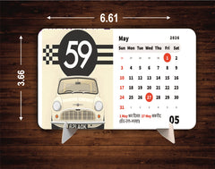 Shelby Mustang Premium Table Desk Calendar – 2026