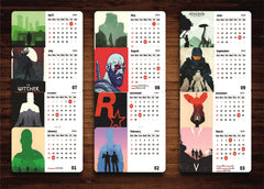 Red Dead Redemption Premium Table Desk Calendar – 2026
