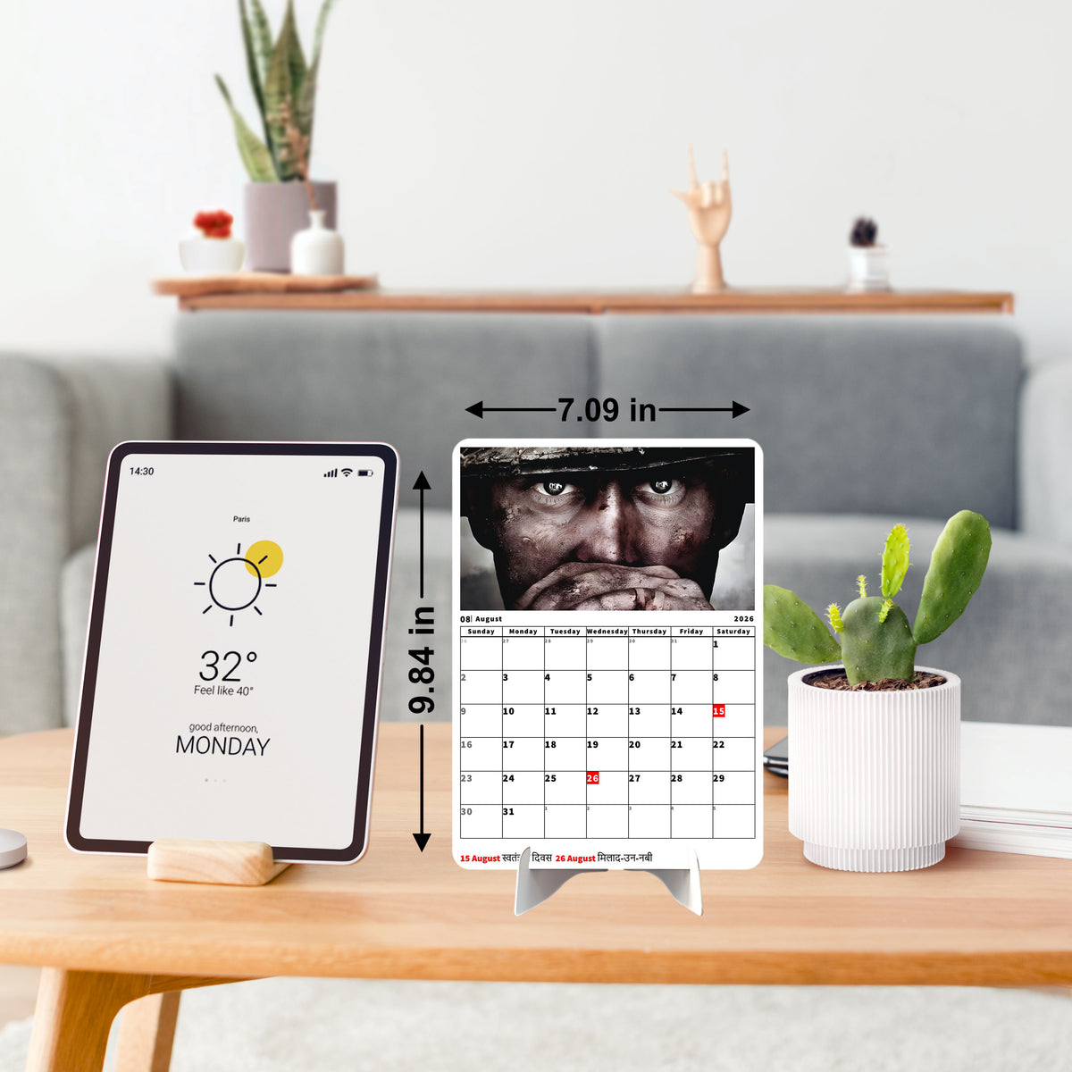 Call of Duty Modern Warfare Premium Table Desk Calendar