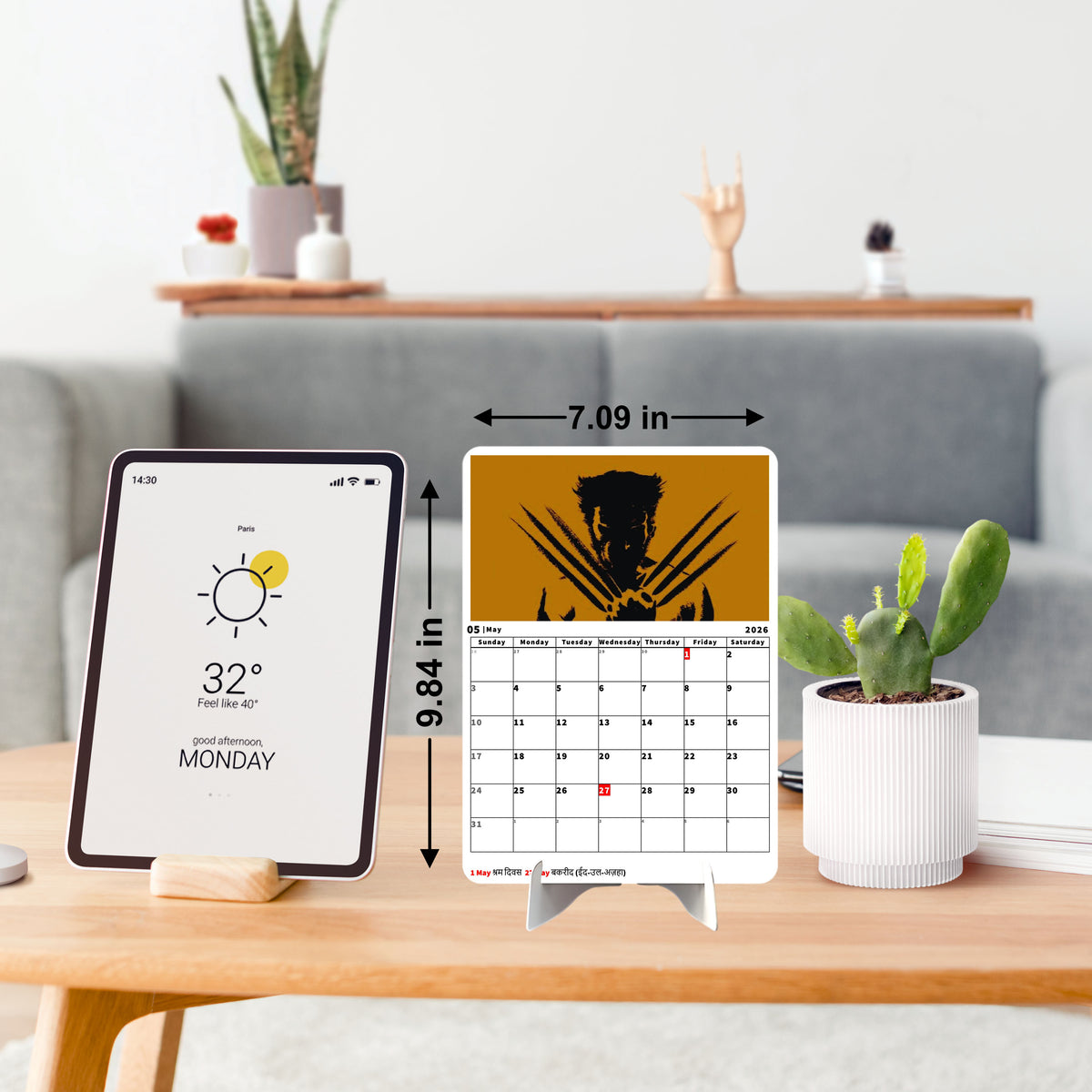 SUPER ANIME Premium Table Desk Calendar