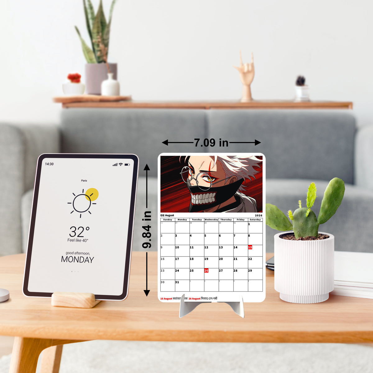 Dan da dan ANIME Premium Table Desk Calendar