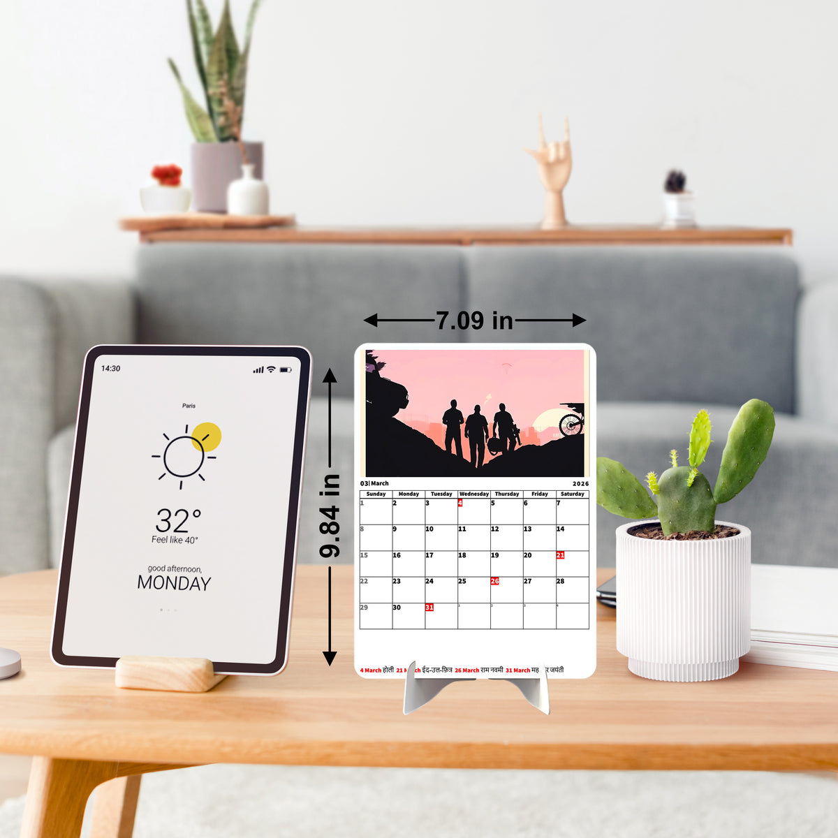 Red Dead Redemption Premium Table Desk Calendar
