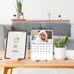 Cute Little Baby Premium Table Desk Calendar