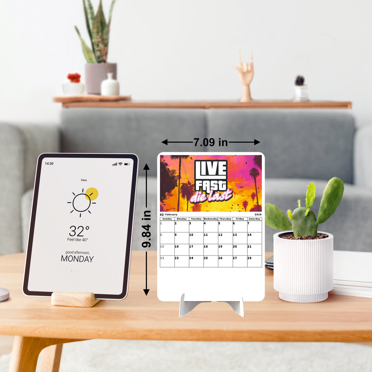 Grand Theft Auto Premium Table Desk Calendar