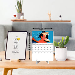ANIME HEROS Premium Table Desk Calendar