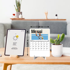 FOOTALL KING Premium Table Desk Calendar