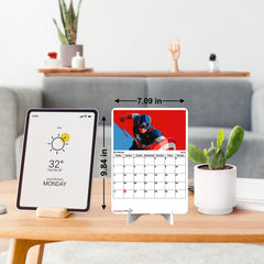 SUPER MAN Premium Table Desk Calendar