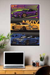 3 Sports Car Poster | Cars Posters