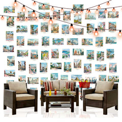 Classic Travel Destinations | Super 60 Posters Set