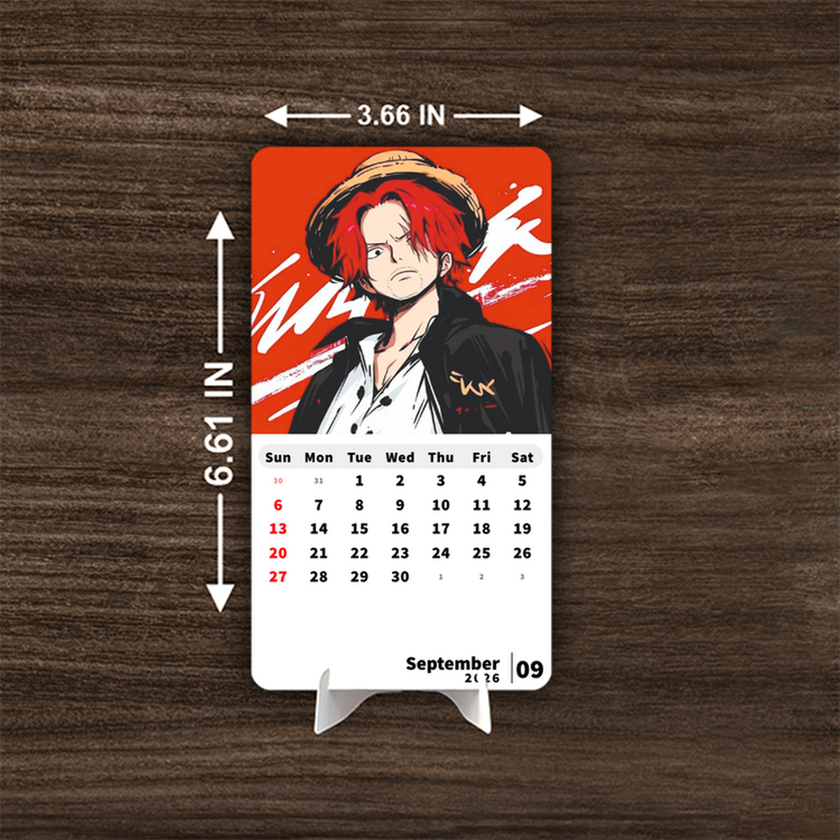 ANIME HERO Premium Table Desk Calendar