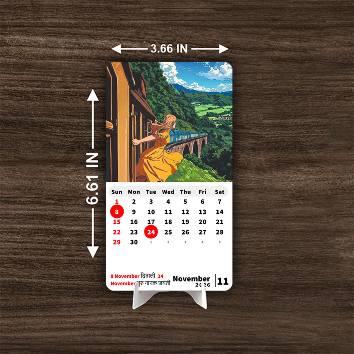 Aesthetic Premium Table Desk Calendar