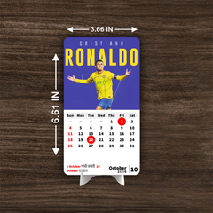 FOOTALL KING Premium Table Desk Calendar