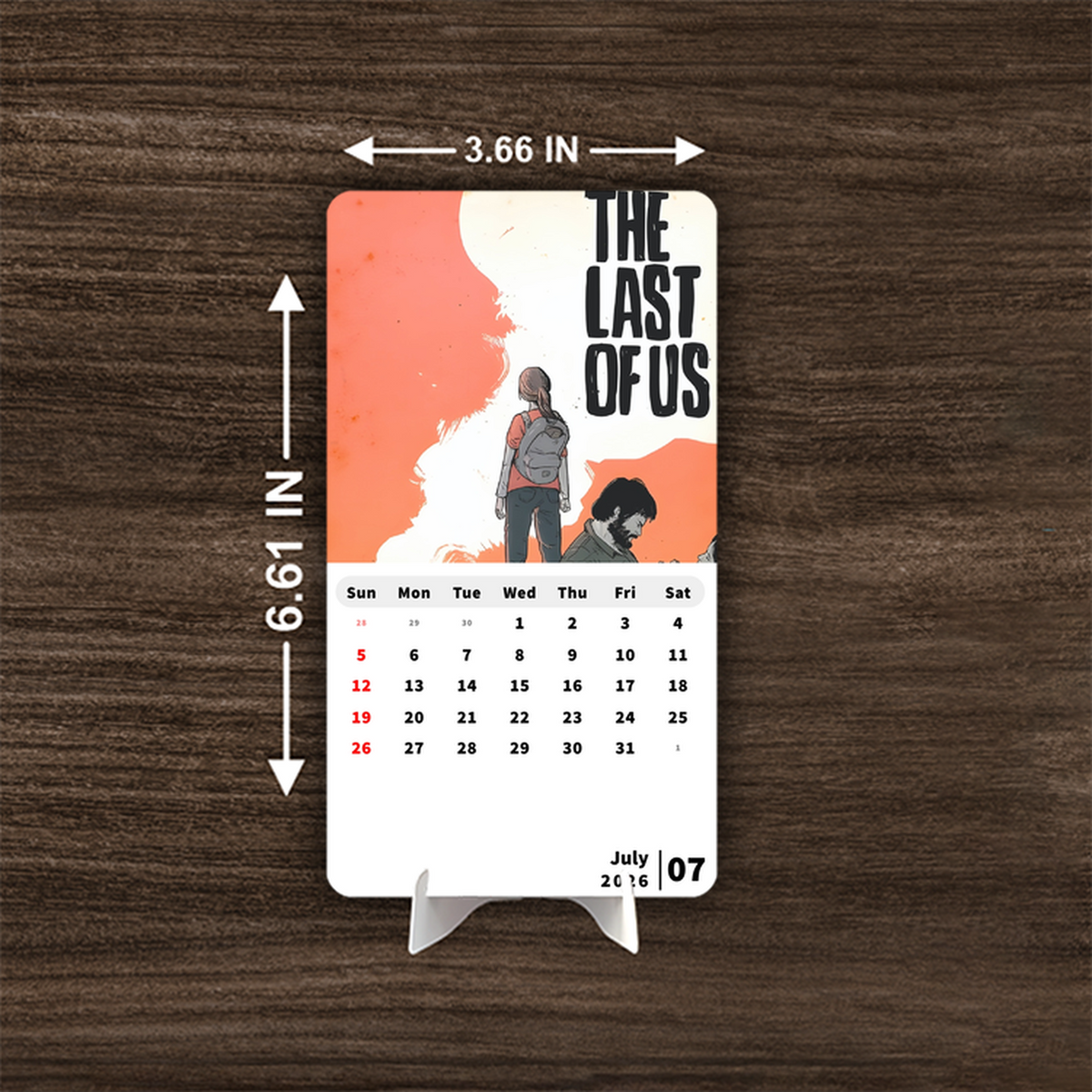 HUNTING Premium Table Desk Calendar