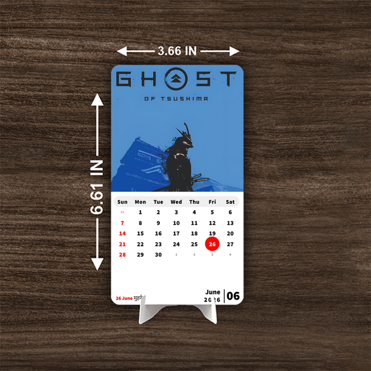 GAME Premium Table Desk Calendar
