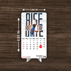 KING Virat Kohli Premium Table Desk Calendar