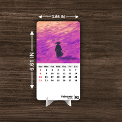Last Samurai Premium Table Desk Calendar
