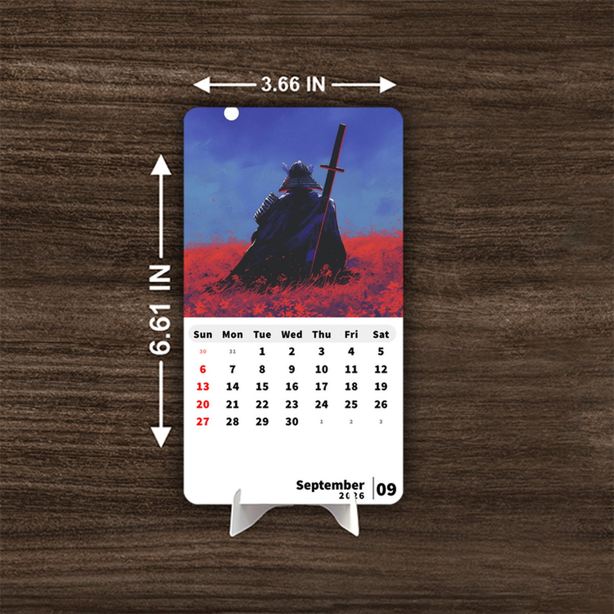 Last Standing Premium Table Desk Calendar