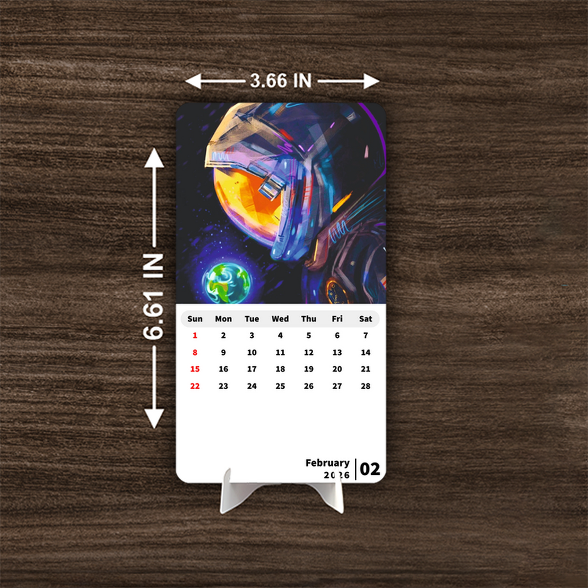 The Universe Premium Table Desk Calendar