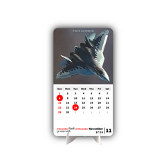 PLANE Premium Table Desk Calendar