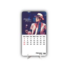 Global Pop Icon Premium Table Desk Calendar