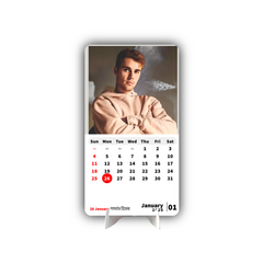 International POP Singers Premium Table Desk Calendar