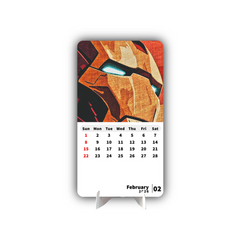Iron Man Premium Table Desk Calendar