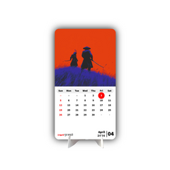 Standing Premium Table Desk Calendar