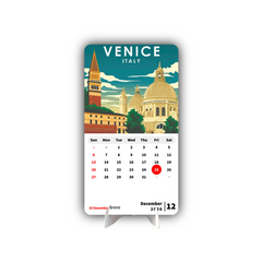 Sky High City Premium Table Desk Calendar