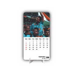 The Game Changer Premium Table Desk Calendar
