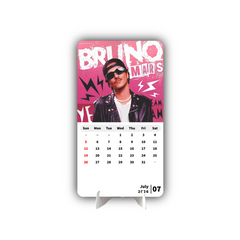 WORLD POP Premium Table Desk Calendar