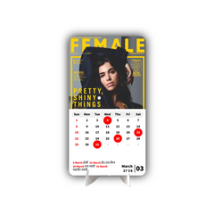 WORLD Singers Premium Table Desk Calendar