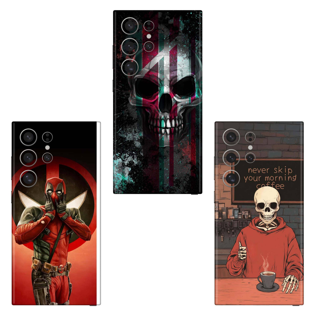 Combo 300 Mobile Skin Pack Of 3 Combo