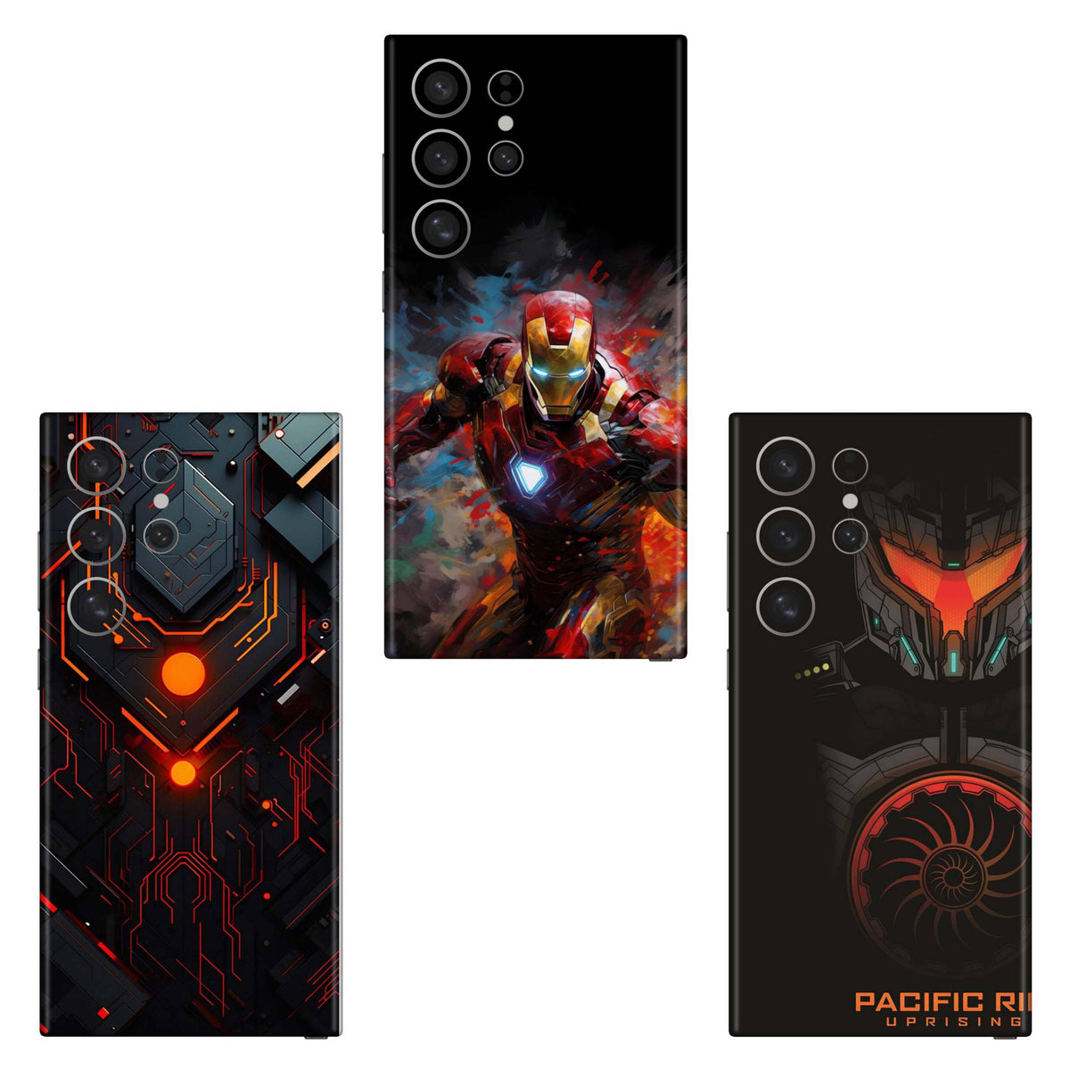 Combo 301 Mobile Skin Pack Of 3 Combo