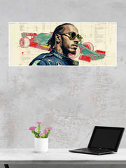 Lewis Hamilton | Big Infinity Poster