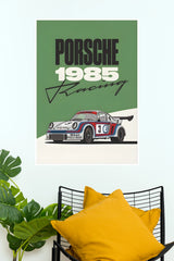 Porsche 911 Carrera RSR 1985 Racing Poster (Car Posters)