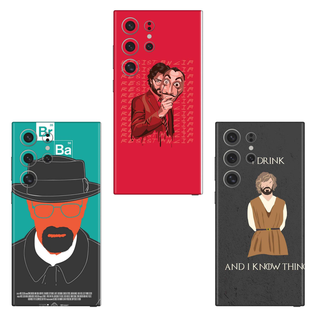 Combo 311 Mobile Skin Pack Of 3 Combo