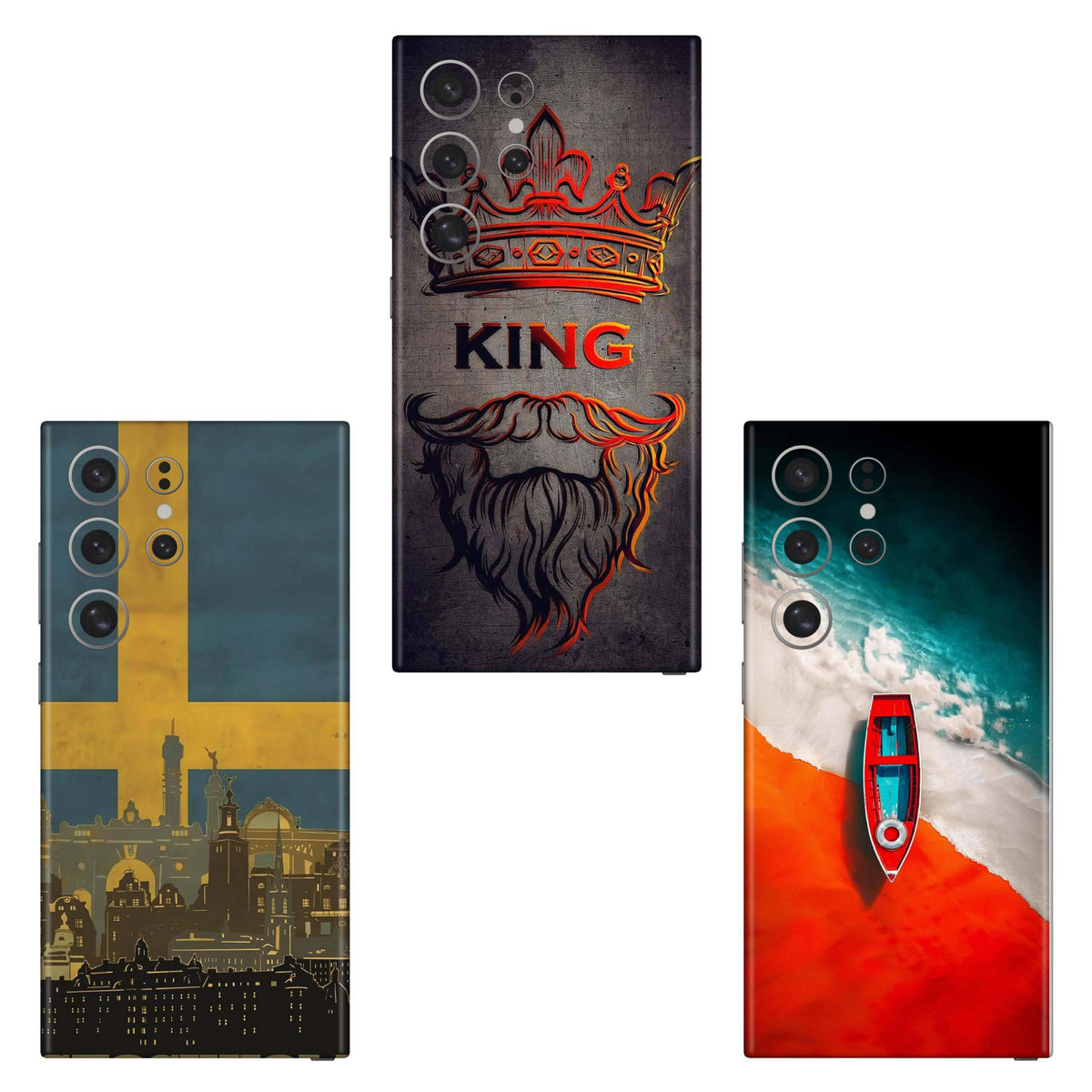 Combo 312 Mobile Skin Pack Of 3 Combo