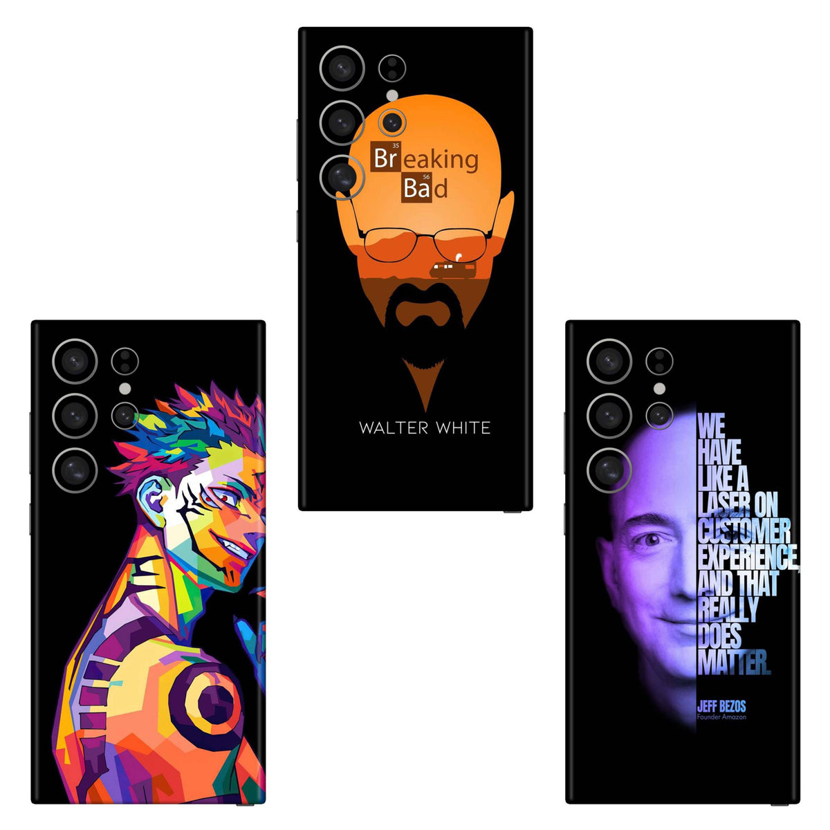 Combo 31 Mobile Skin Pack Of 3 Combo